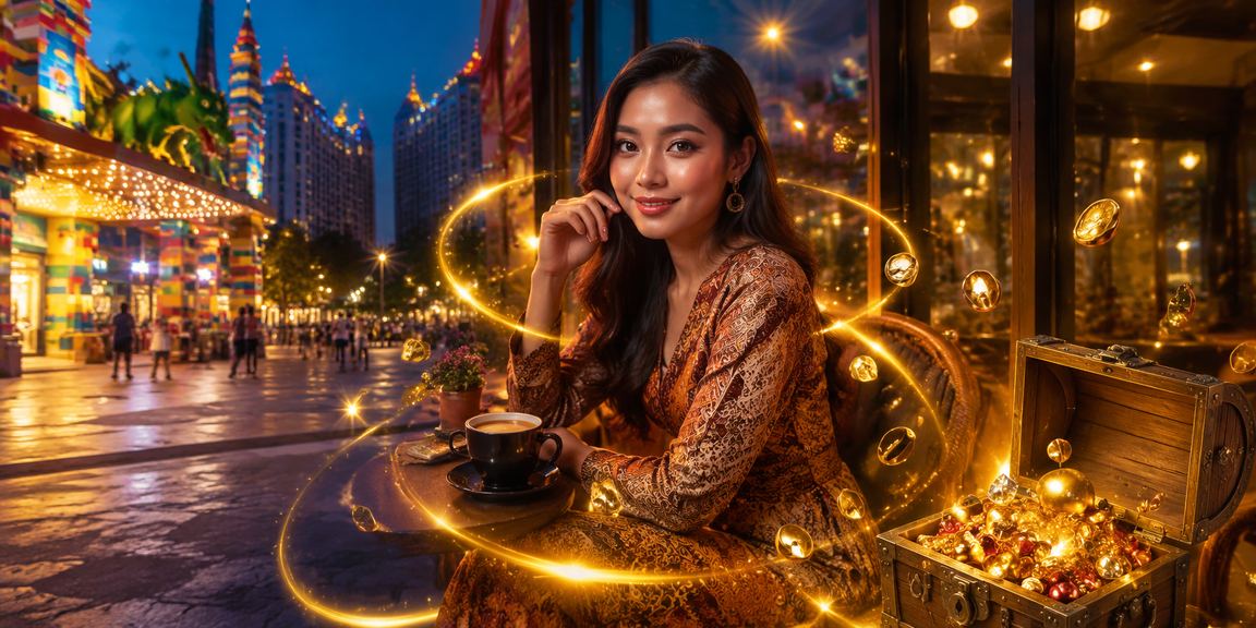 Pengguna Malaysia menyemak bonus rebat bola sepak pada peranti mudah alih dengan corak batik Malaysia